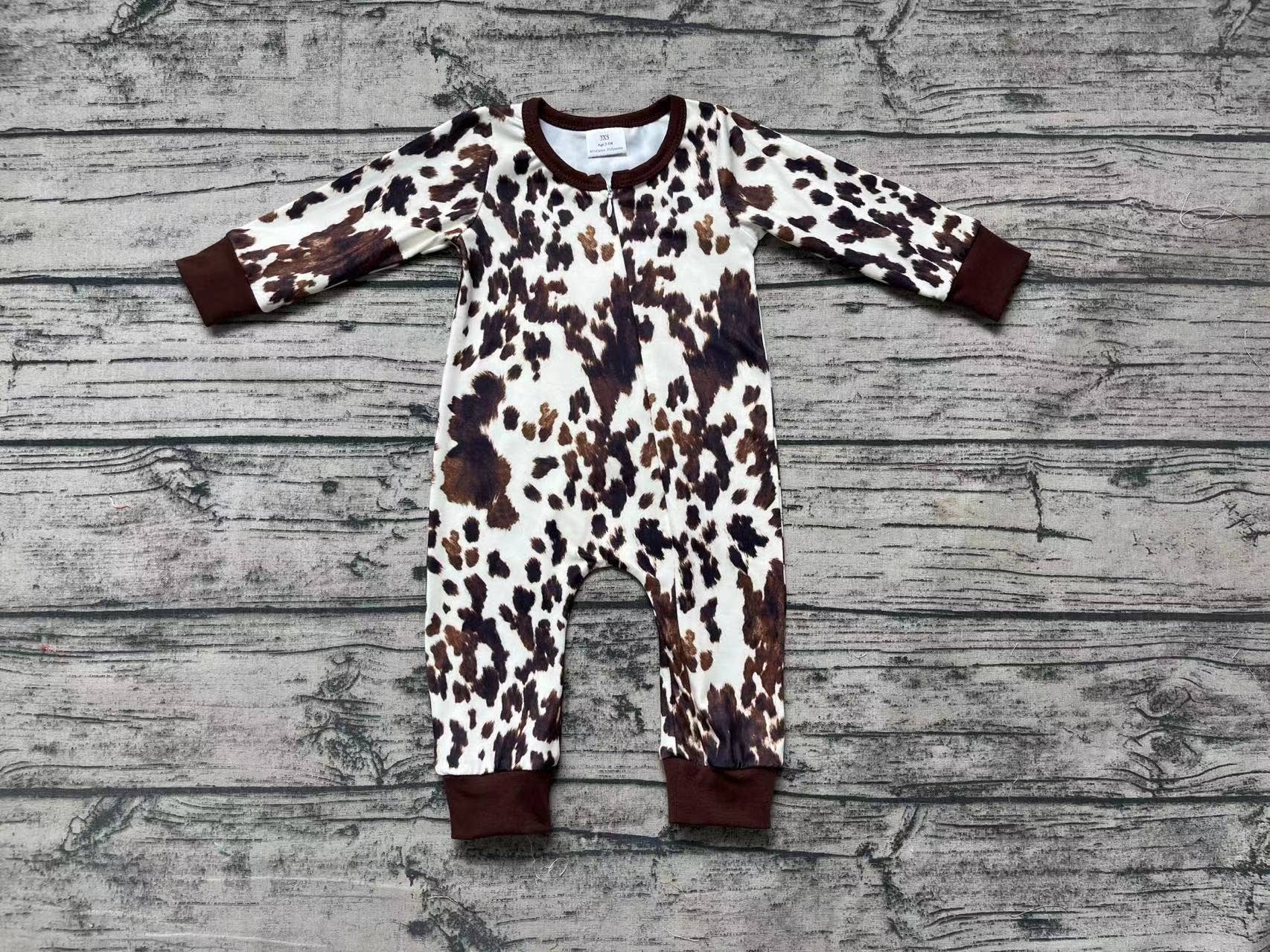 Unisex Cow Print Onsies