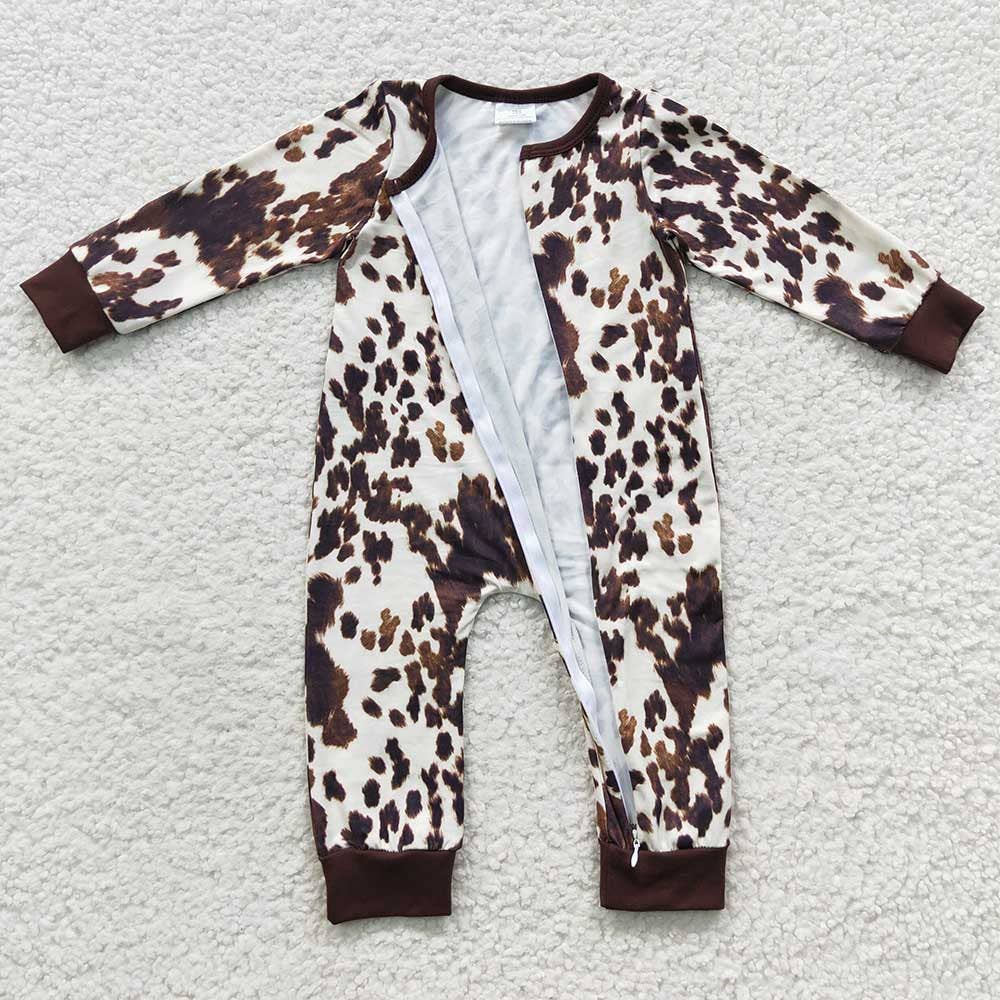Unisex Cow Print Onsies