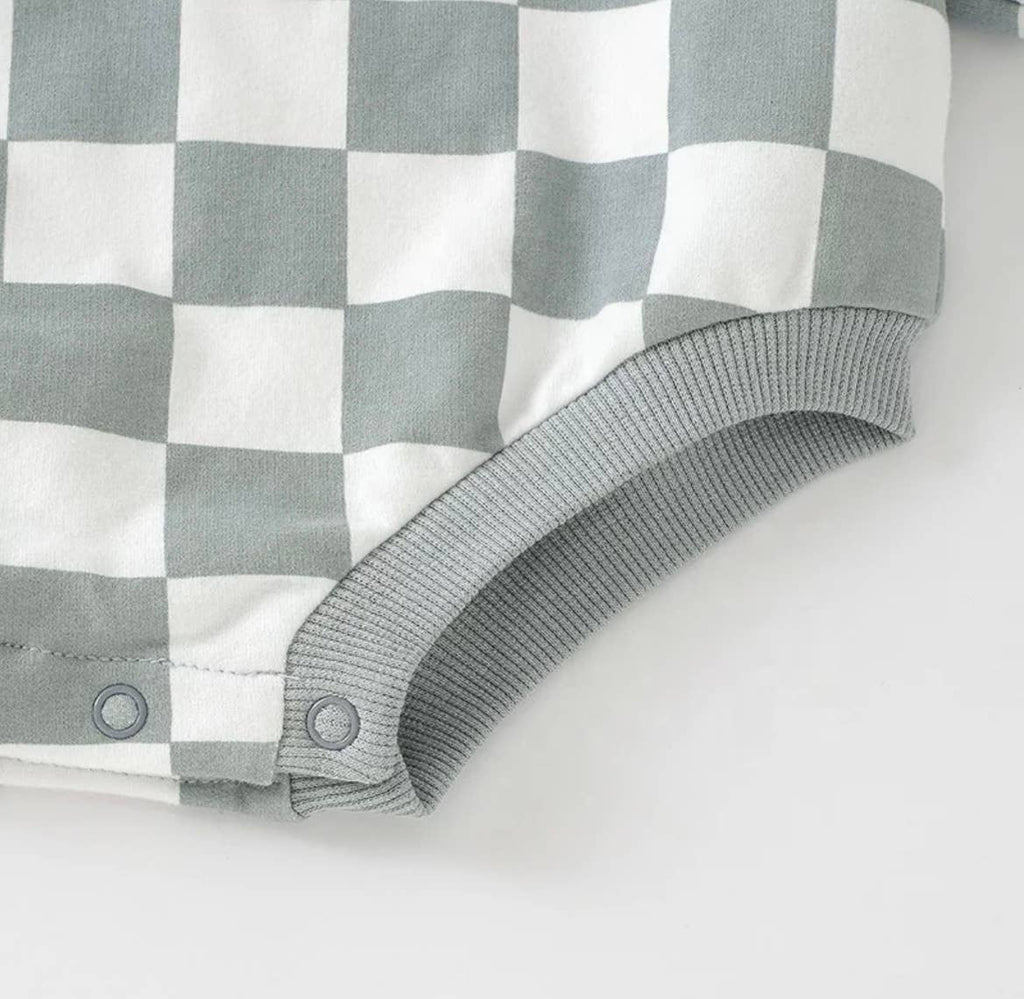 Checkerboard Bubble Sweatshirt