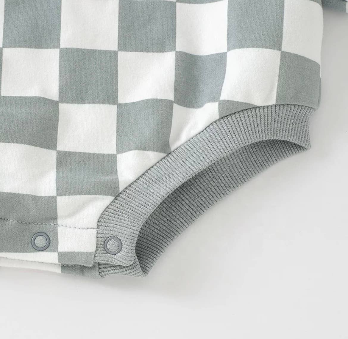 Checkerboard Bubble Sweatshirt