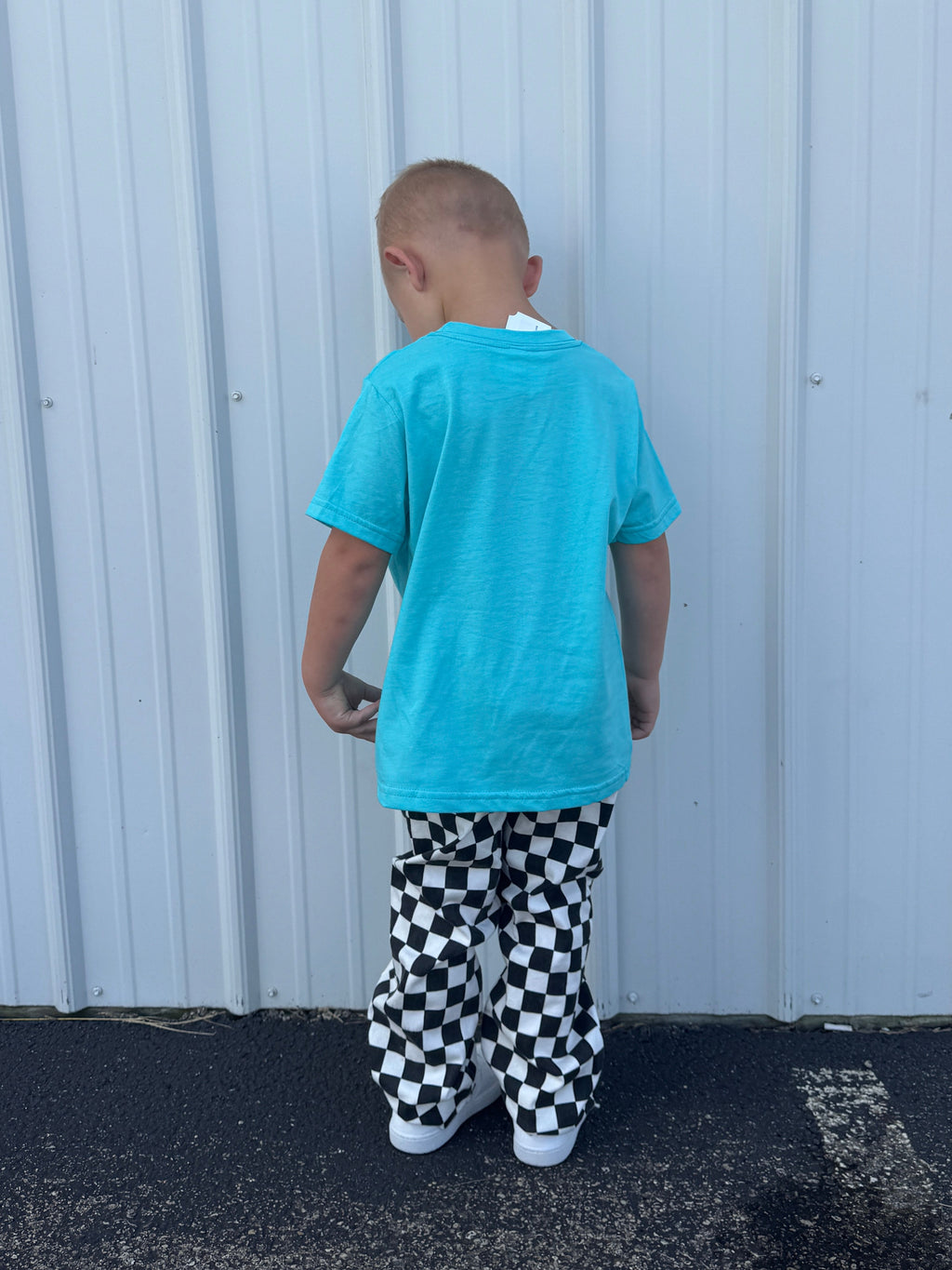 God Made Dirt and Dirt Don't Hurt Checkered Tee
