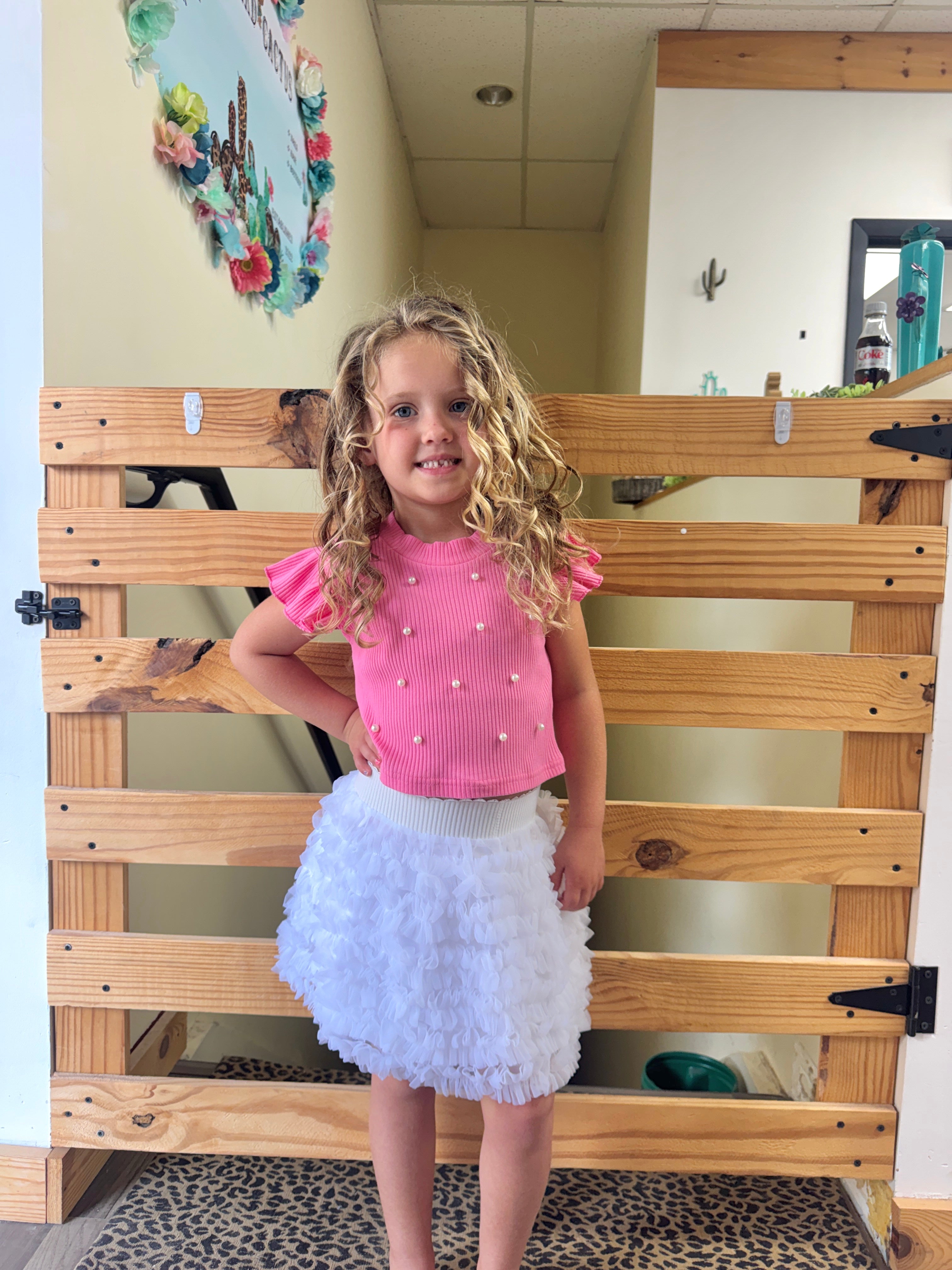White Ruffle Tutu