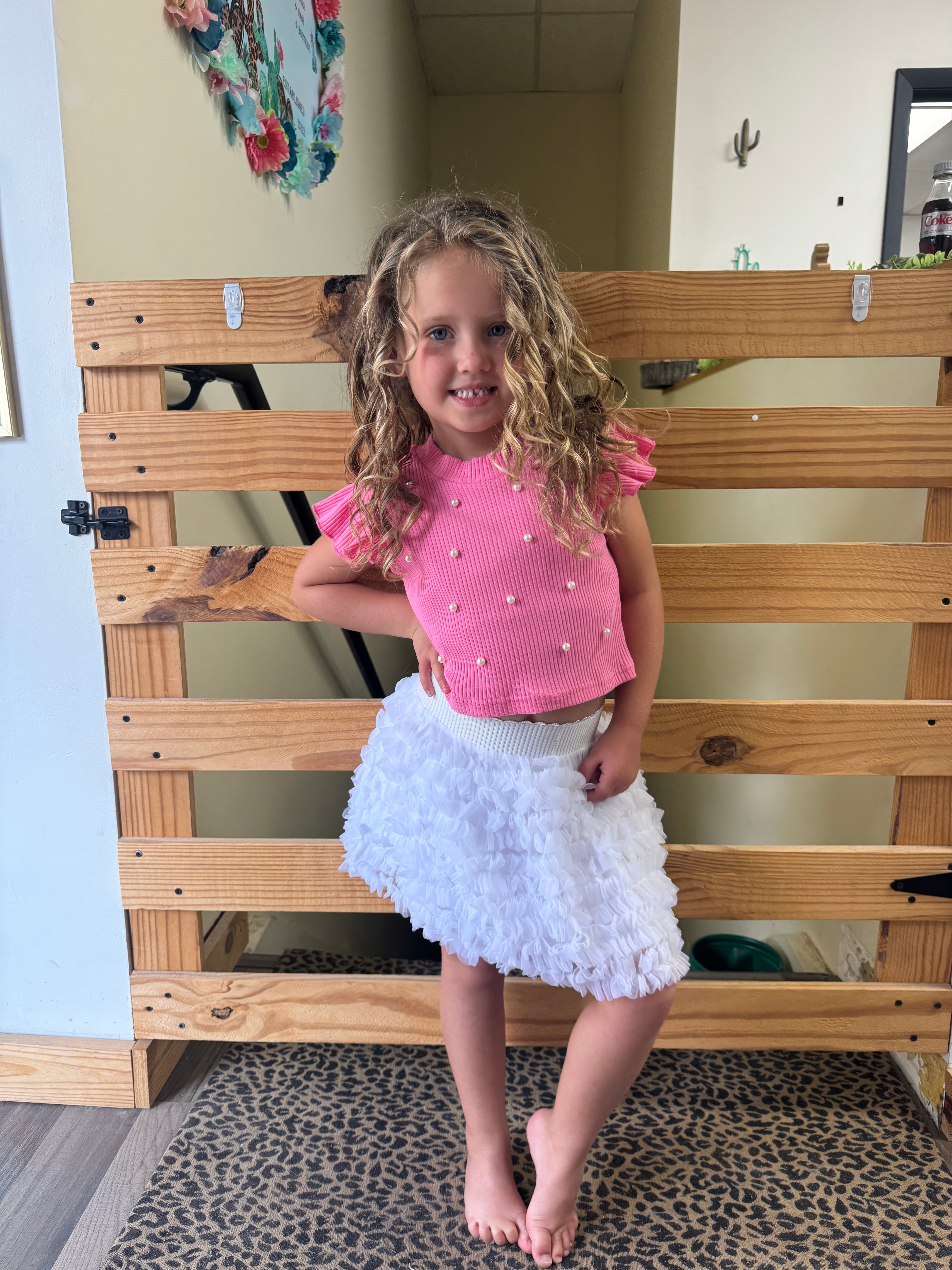 White Ruffle Tutu