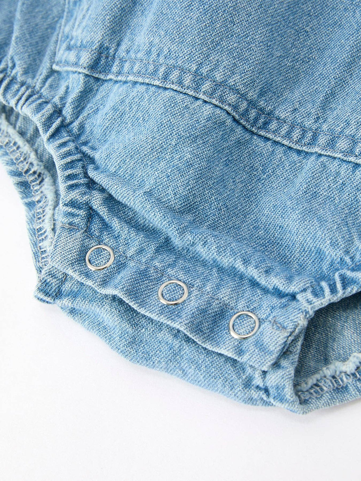 Denim Short Sleeve Bubble