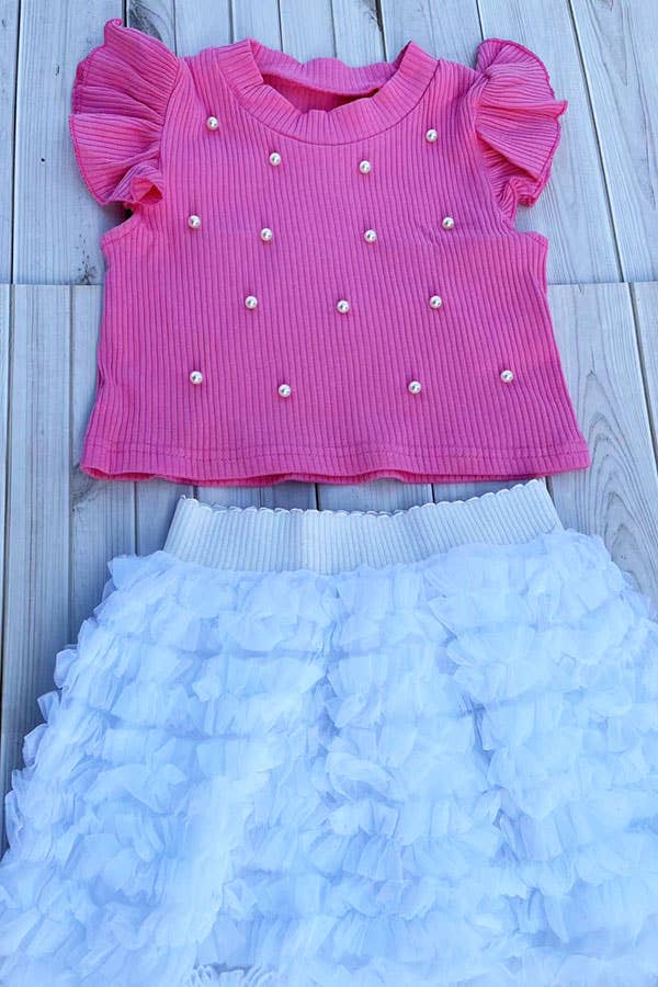 White Ruffle Tutu
