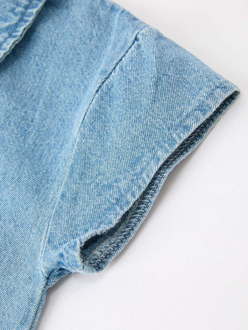 Denim Short Sleeve Bubble